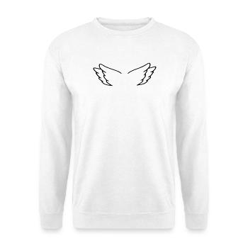 Angel Wings - Unisex Sweatshirt - white - Front