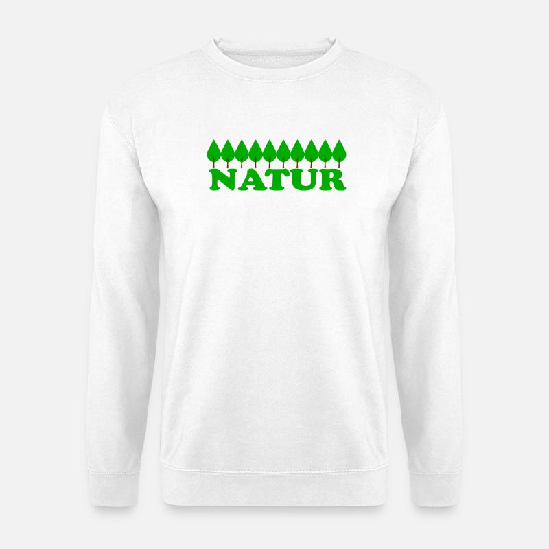 NATUR - Unisex Pullover - Weiß