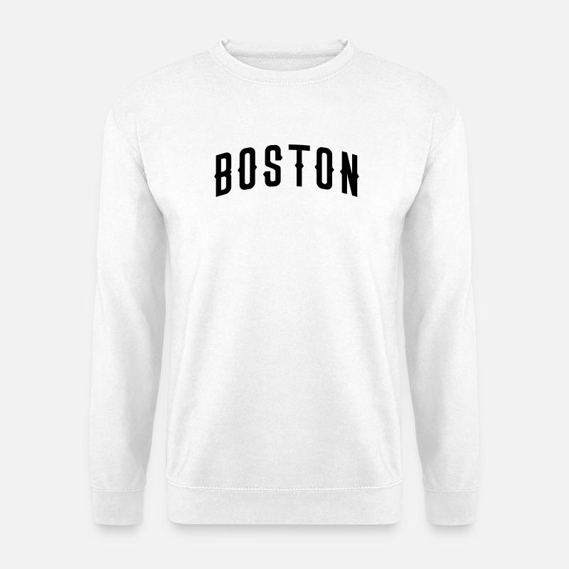 Boston - Unisex Sweatshirt - white