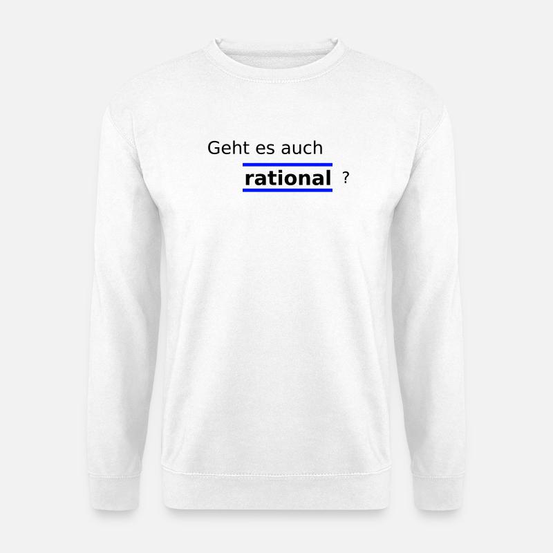 Rational - Unisex Sweatshirt - white
