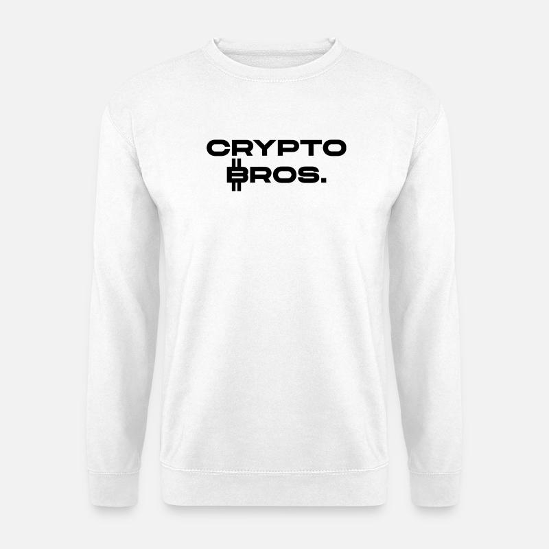 Crypto Bros. - Unisex Pullover - Weiß