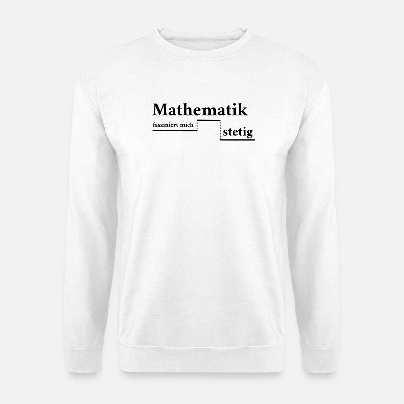 Mathematik fasziniert - Unisex Pullover - Weiß