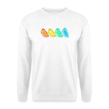 Oysters - Unisex Sweatshirt - white - Front