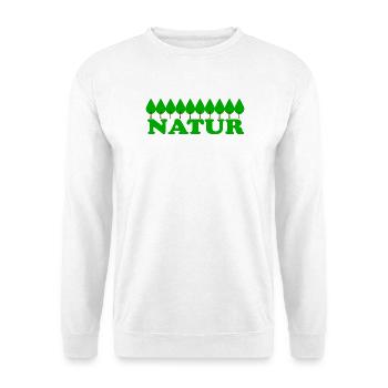 Nature - Unisex Sweatshirt - white - Front