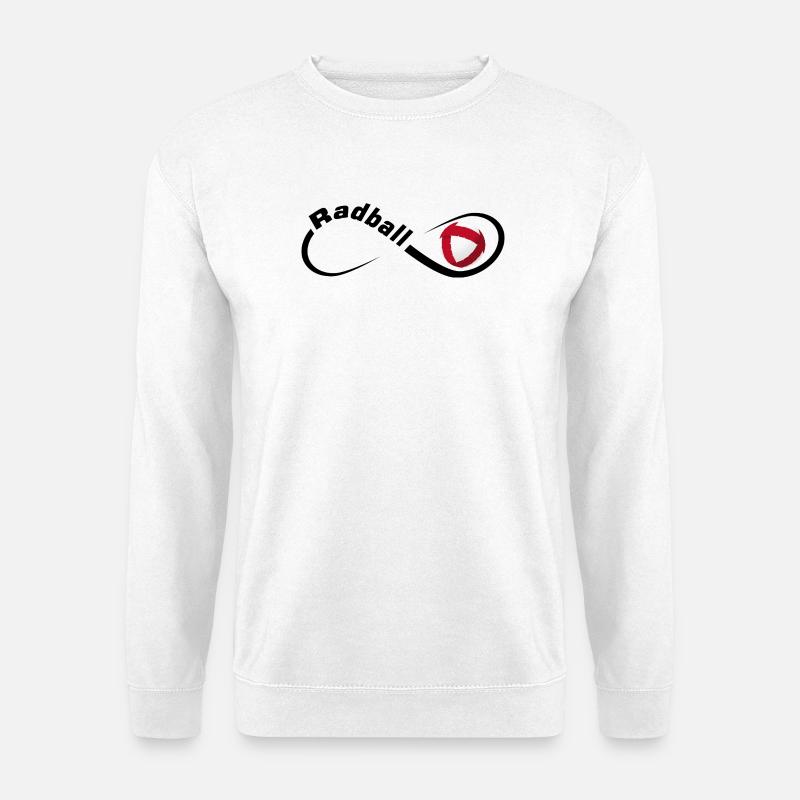 Radball, Cycleball, Hallenradsport - Unisex Pullover - Weiß