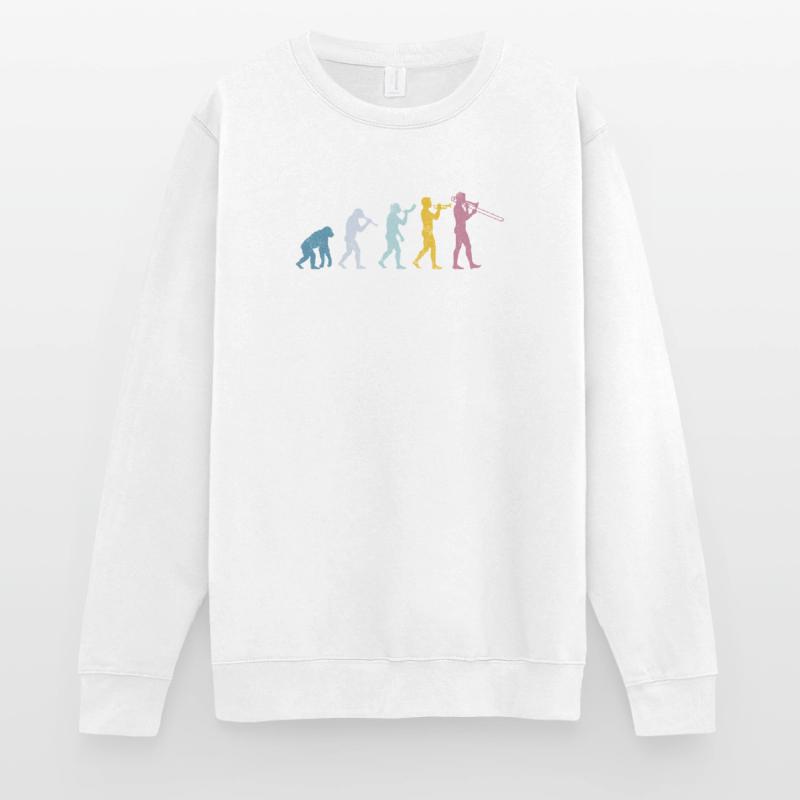 Évolution du trombone Sweat-shirt Unisexe