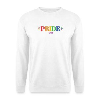LGBT-Pride-Monat – Pride 365 Tage - Unisex Pullover - Weiß - Vorne