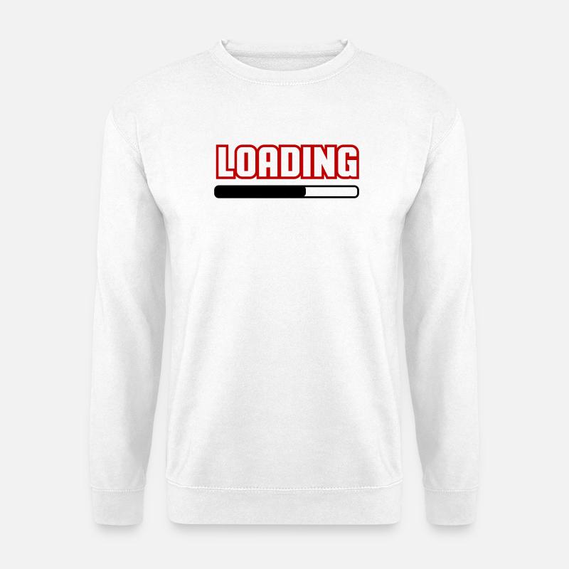 loading - Unisex Pullover - Weiß
