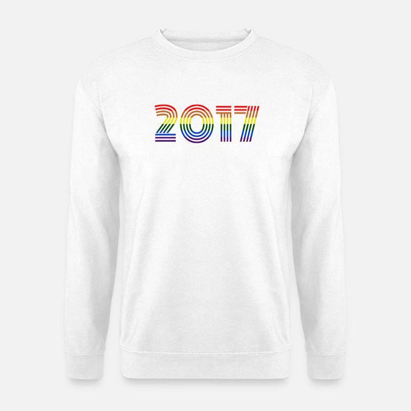 2017 - Sweat-shirt Unisexe - blanc