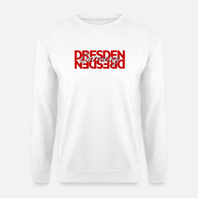 Dresden Deutschland  - Unisex Pullover - Weiß