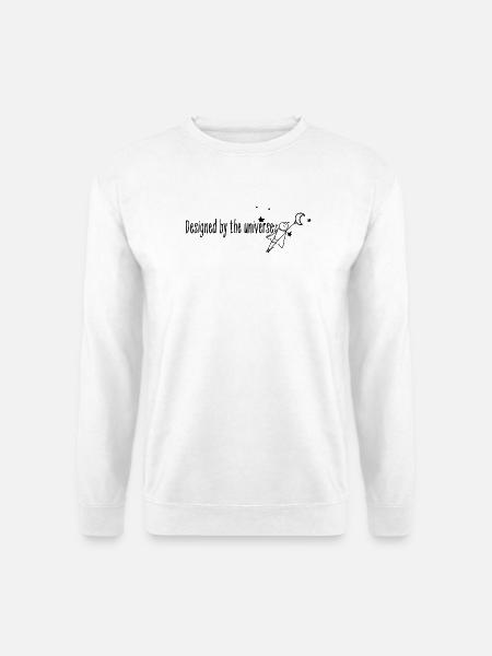 designed by the universe - Unisex Pullover - Weiß