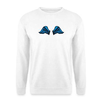 wings - Unisex Pullover - Weiß - Vorne