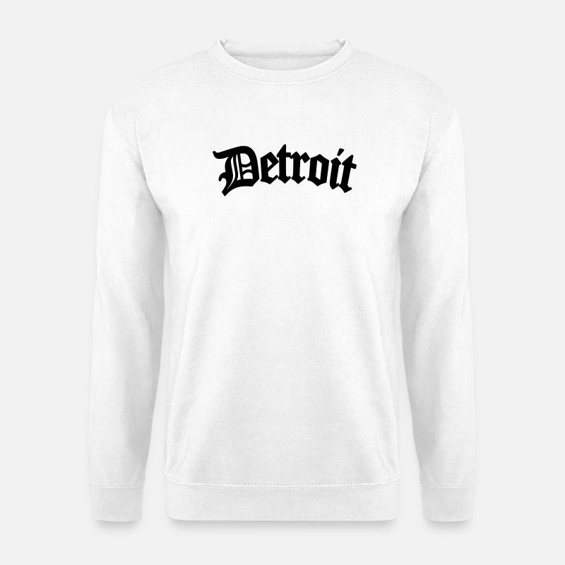 detroit - Unisex Pullover - Weiß