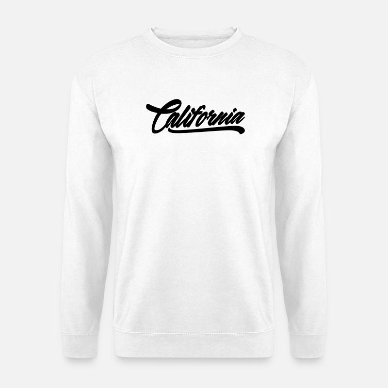 california shirt - Unisex Pullover - Weiß