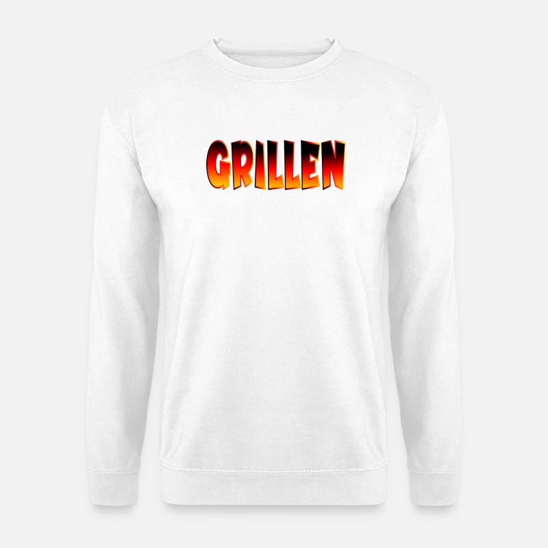 GRILLEN DEUTSCHLAND - Unisex Pullover - Weiß