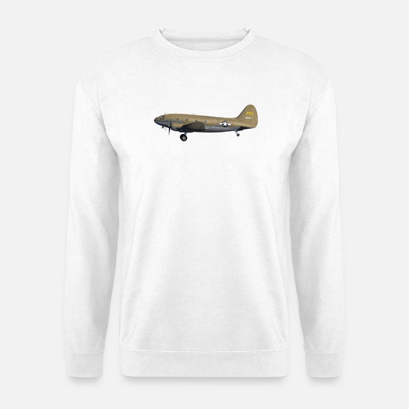 C-46 - Unisex Pullover - Weiß