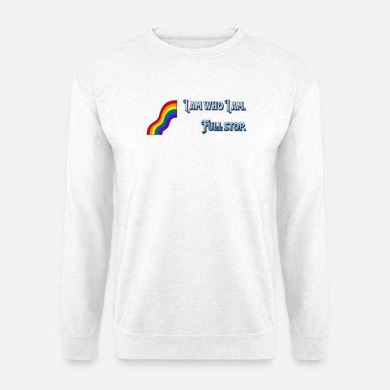 I am what I am - Unisex Sweatshirt - white