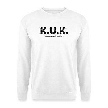 Class Shirts K.U.K. The Class Without Knowledge - Unisex Sweatshirt - white - Front