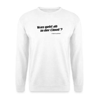 Cloud - Unisex Pullover - Weiß - Vorne