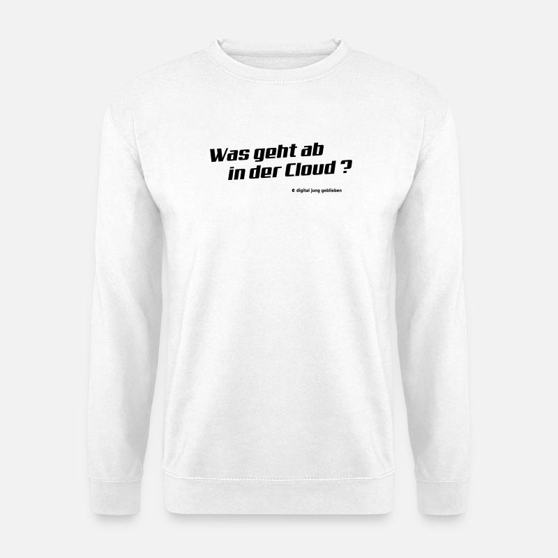 nuage - Sweat-shirt Unisexe - blanc