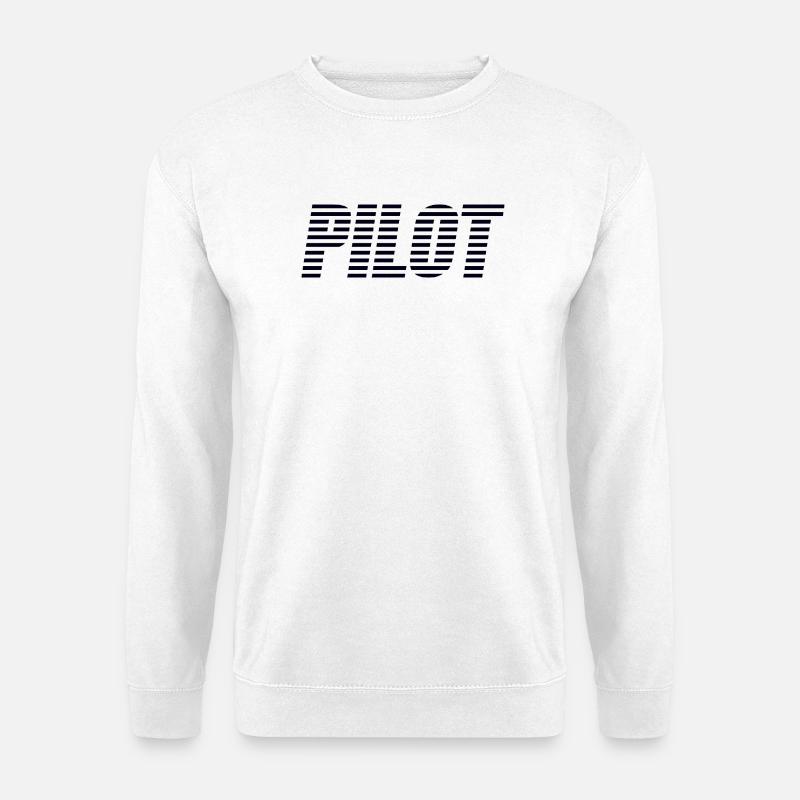 pilot - Unisex Sweatshirt - white