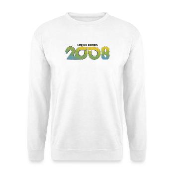 Edition Limitée 2008 Rétro - Sweat-shirt Unisexe - blanc - Devant