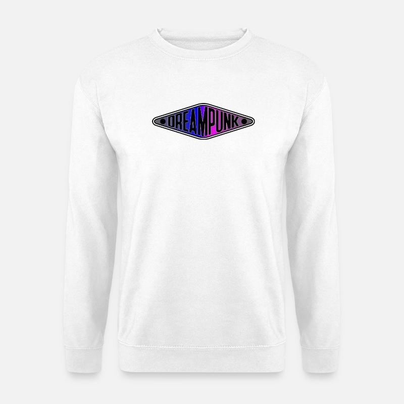 Dreampunk Neon Diamant - Unisex Pullover - Weiß