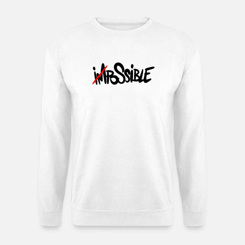 possible Alles ist möglich - Unisex Pullover - Weiß