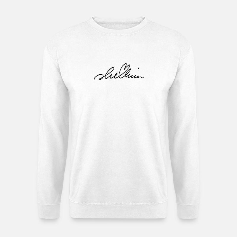 She Loves him - Unisex Pullover - Weiß
