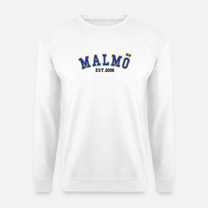 Malmö Est. 2006 - Unisex Sweatshirt - white