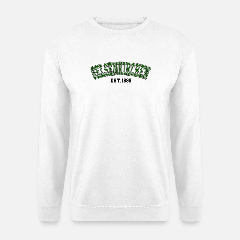 Gelsenkirchen Est. 1996 - Unisex Sweatshirt - white