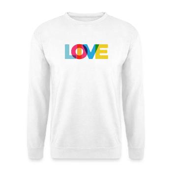 Live Love Festival Rave Party Beach Holiday Summer - Sweat-shirt Unisexe - blanc - Devant