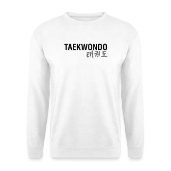 TAEKWONDO - Sweat-shirt Unisexe - blanc - Devant