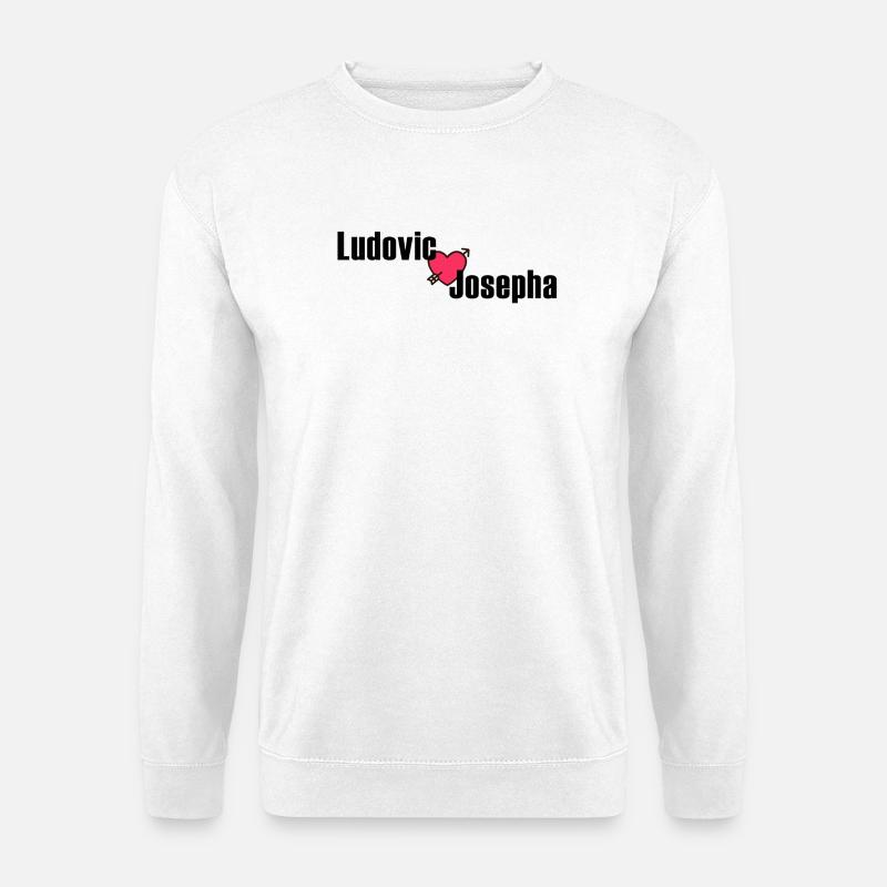 Ludovic + Josepha - Unisex Sweatshirt - white