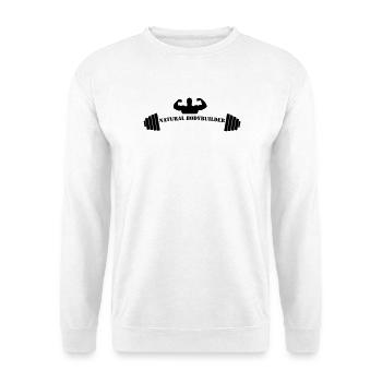 Workout Day - Unisex Pullover - Weiß - Vorne