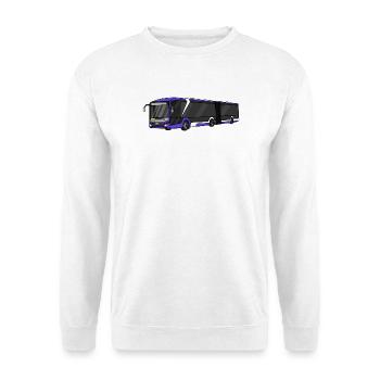 Bus, school bus, bus driver - Unisex Sweatshirt - white - Front