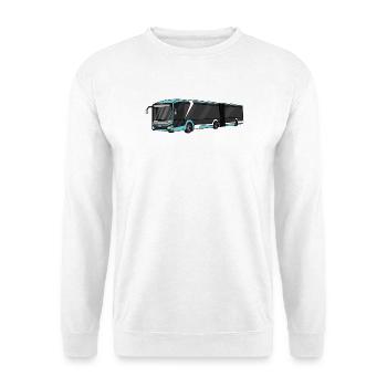 Bus, school bus, bus driver - Unisex Sweatshirt - white - Front