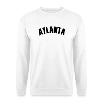 atlanta shirt - Unisex Pullover - Weiß - Vorne