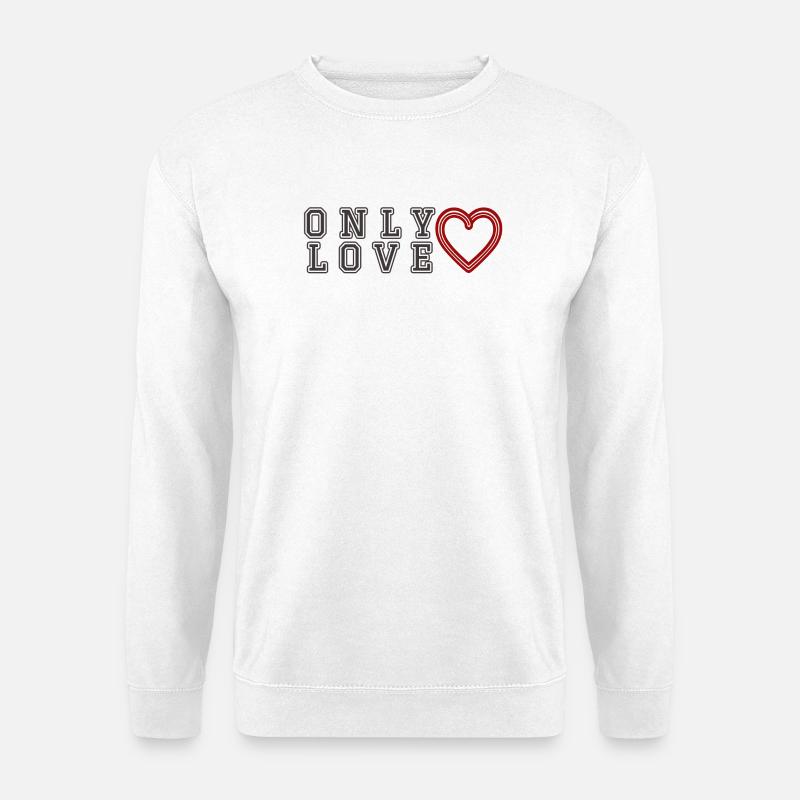 Only L - Unisex Sweatshirt - white