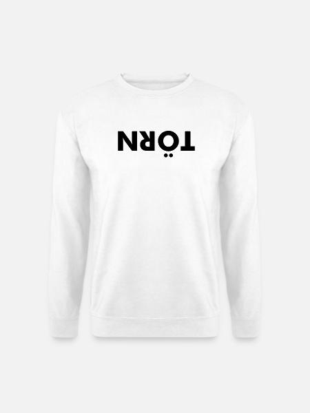 Törn Minimal Typo Segeln Skipper Crew - Unisex Pullover - Weiß