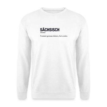 SAXON Saxony - Unisex Sweatshirt - white - Front