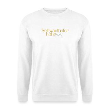 Schwanthalerhöhe Neon Gradient - Unisex Pullover - Weiß - Vorne - Alina (178cm) & Michal (187cm)