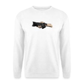 Hands - Unisex Sweatshirt - white - Front