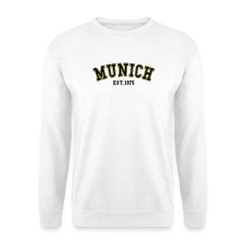 Munich_Est_1975 - Sweat-shirt Unisexe - blanc - Devant