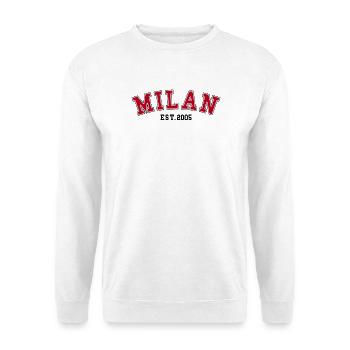 Milan_Est_1975 - Unisex Sweatshirt - white - Front