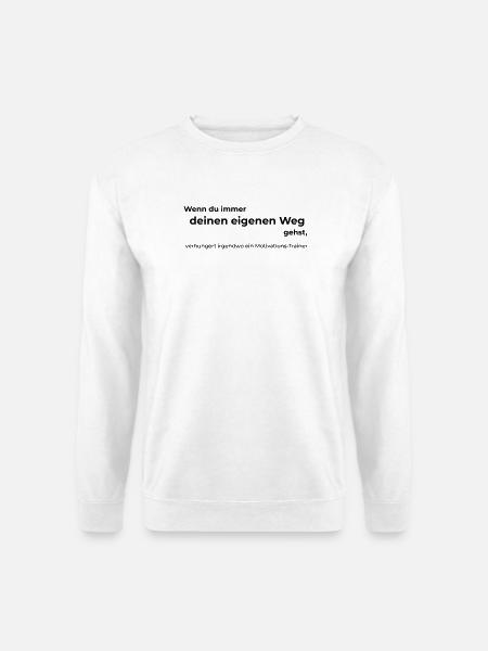 Motivateur - Sweat-shirt Unisexe - blanc