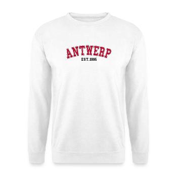 Anvers Est. 1995 - Sweat-shirt Unisexe - blanc - Devant