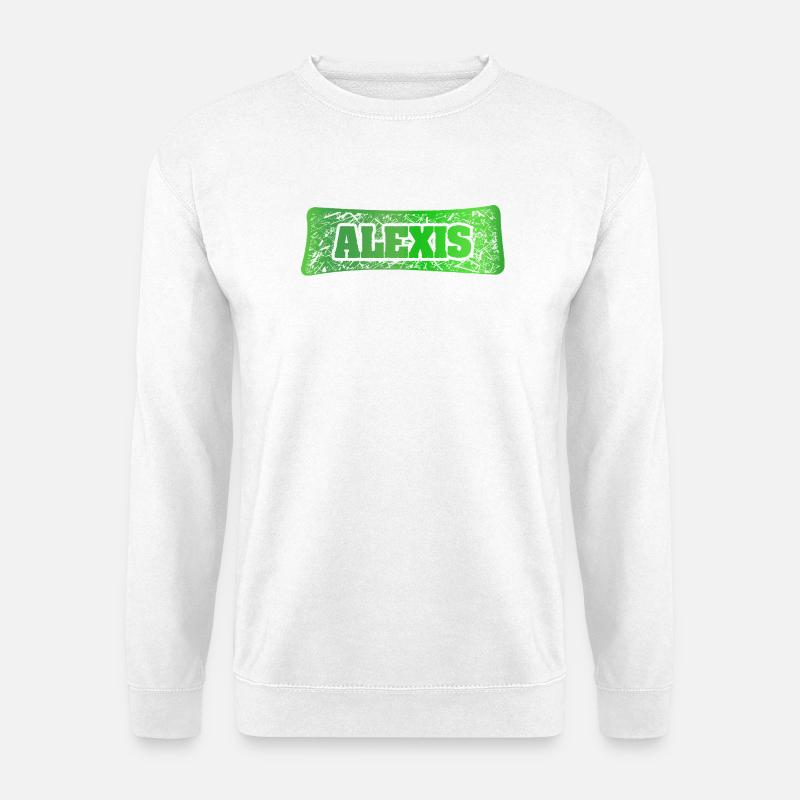 Alexis - Unisex Pullover - Weiß