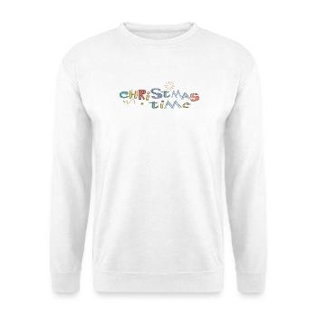 Christmas Time - Unisex Pullover - Weiß - Vorne