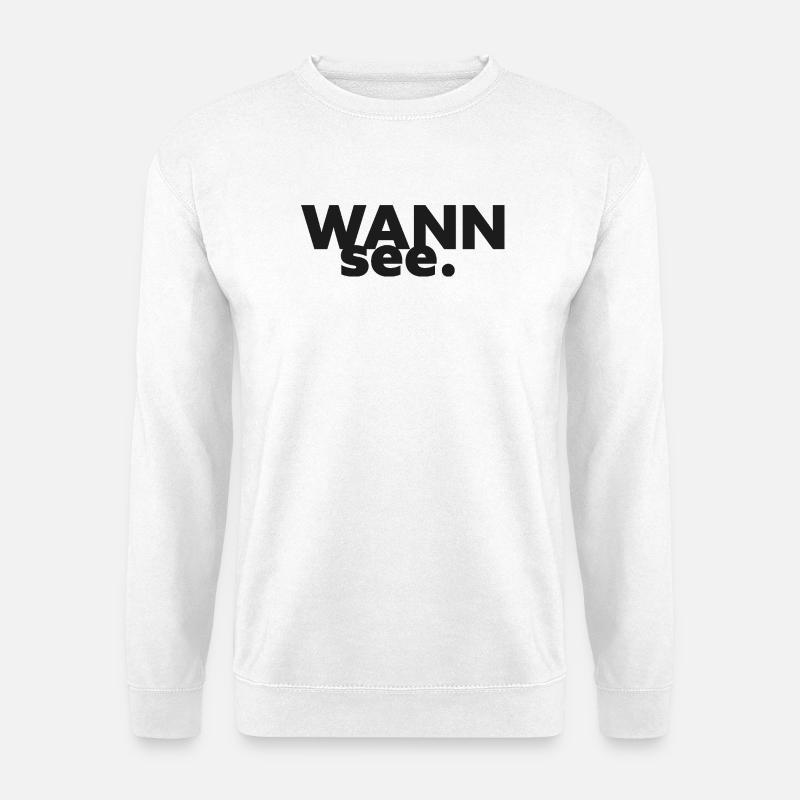 GIUDAN Berlin Collection: Wannsee - Unisex Pullover - Weiß